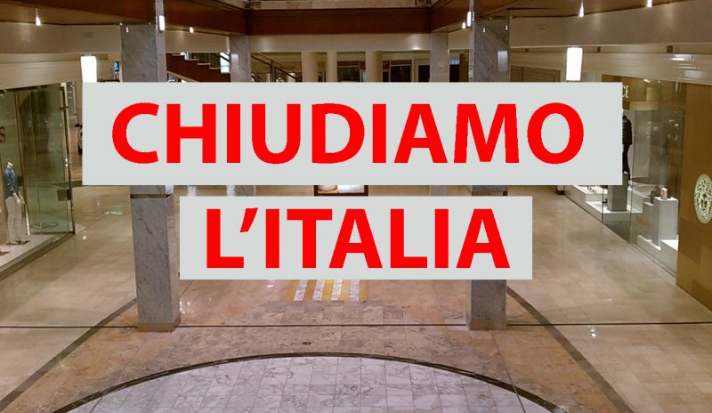 Chiudiamo l'Italia #coronavirus #covid19 #chiudiamotutto